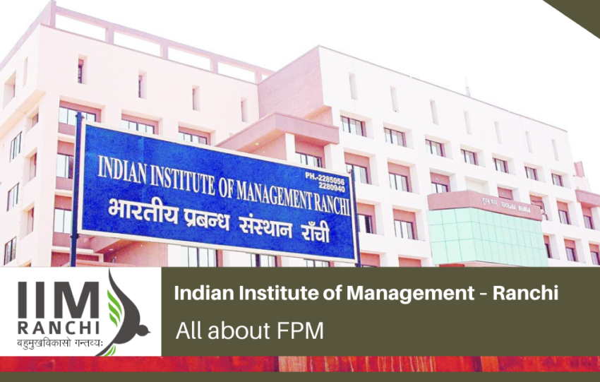 PhD at IIM Ranchi