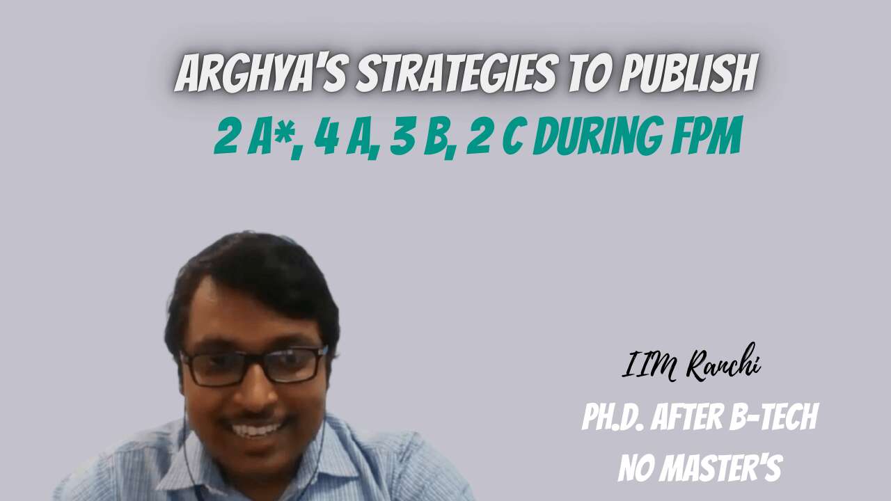 FPM/ Ph.D. Journey