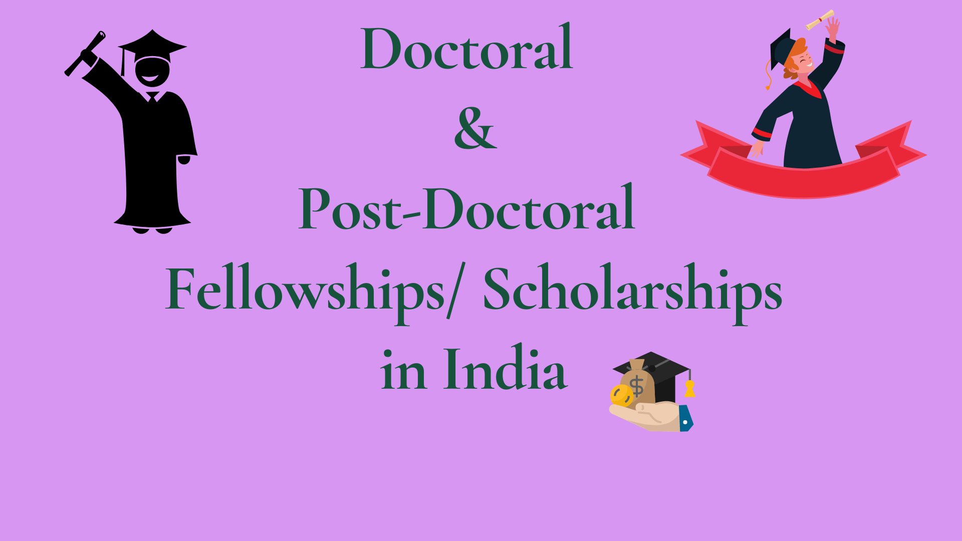 Doctoral & Post Doctoral Scholarships