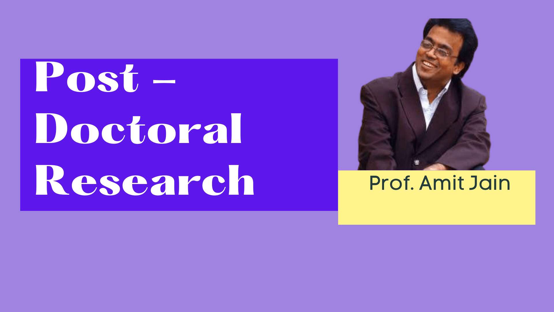 Prof. Amit Jain | SPJIMR