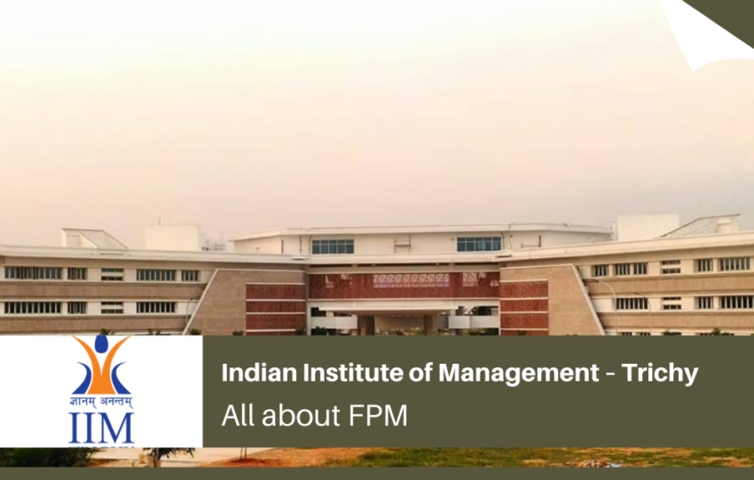 PhD at IIM Trichy