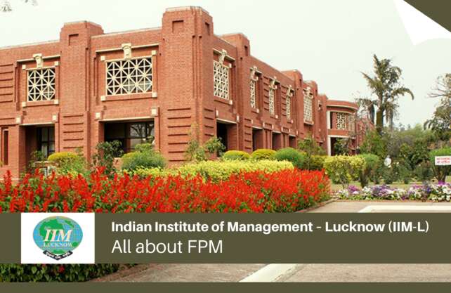 PhD at IIM Lucknow