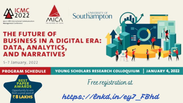 MICA's 8th International Communication Management Conference